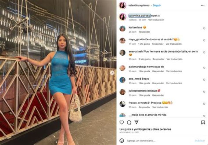 5 FOTOS de Valentina Quiros que demuestran por qué CONQUISTÓ el corazón