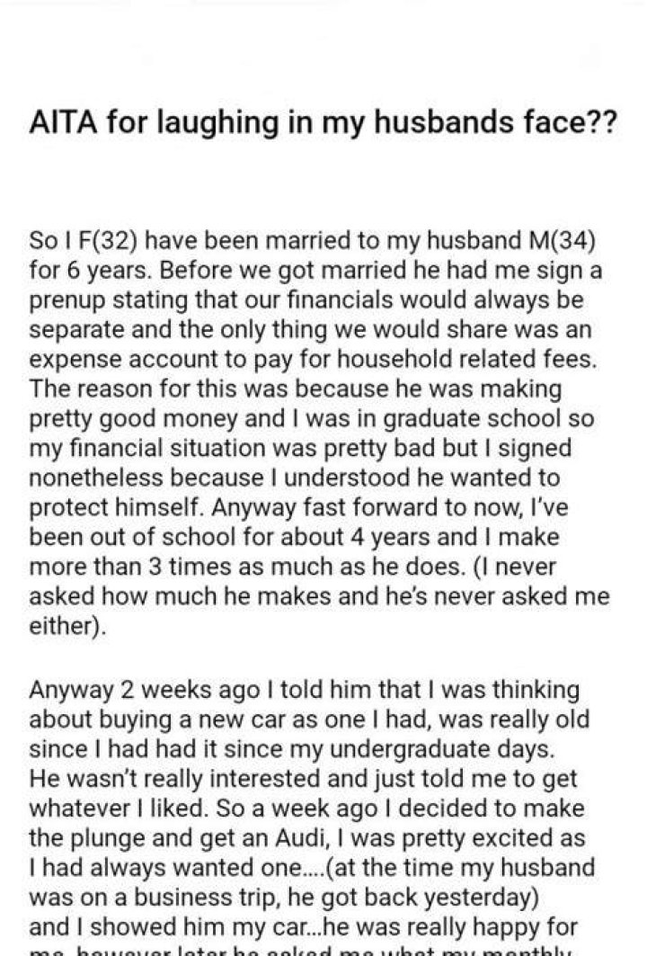 AITA for laughing at my pregnant sil? iFunny