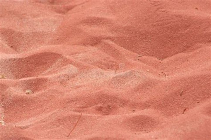 Arena roja del desierto