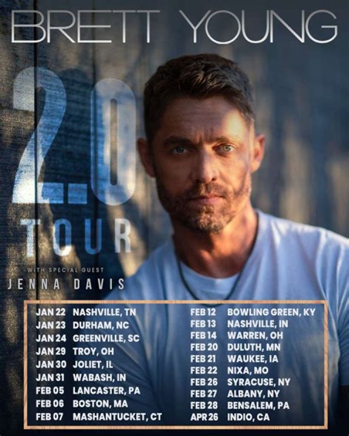 Brett Young Encourages People To Go Into 2021 With Responsible Mindset
