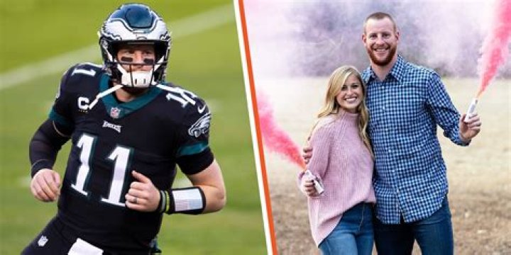 Carson Wentz and His Wife Just Home a Beautiful Daughter