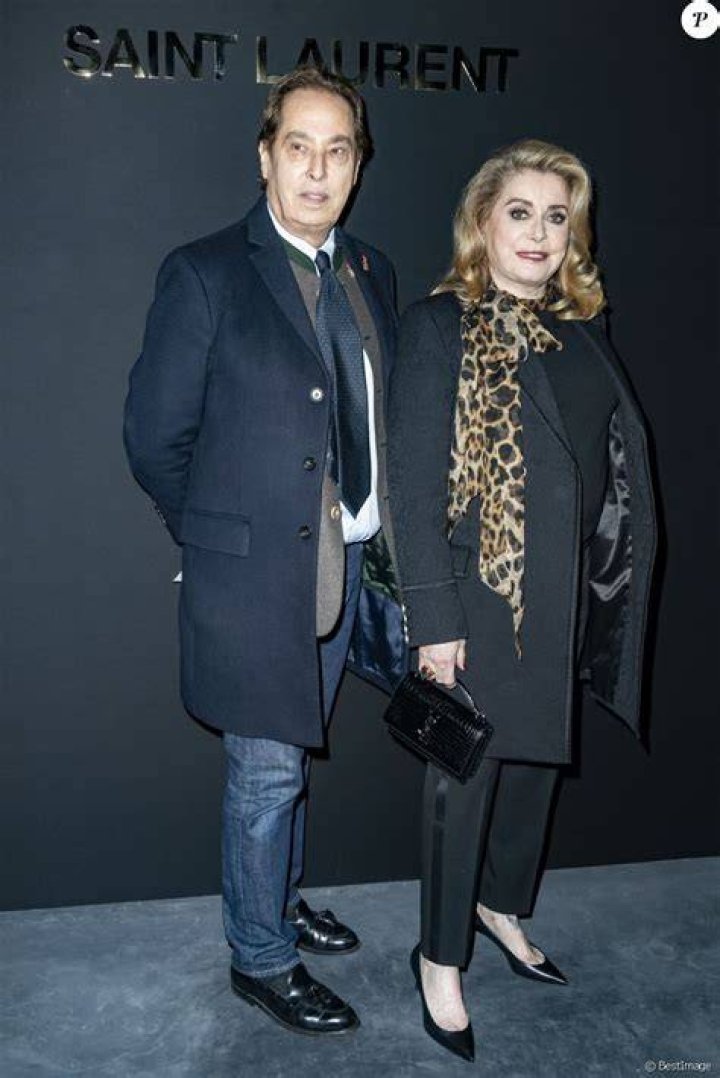 Catherine Deneuve et Gilles Dufour Défilé Louis Vuitton, collection
