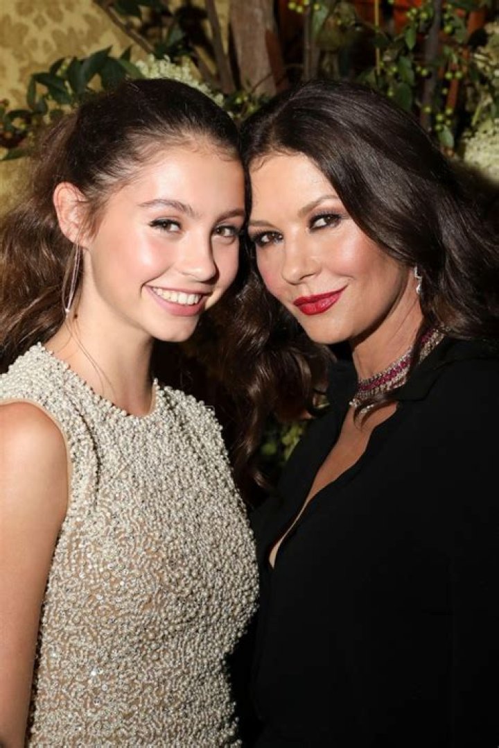 Catherine ZetaJones With Daughter at NYFW 2017 POPSUGAR Celebrity