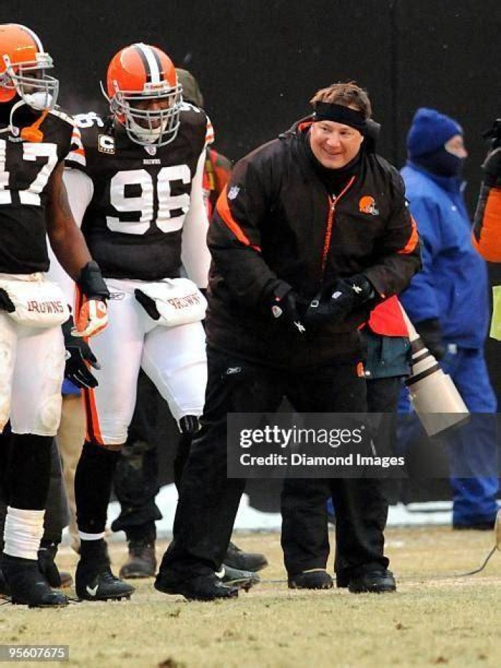 Cleveland Browns Coach Eric Mangini watch, poll