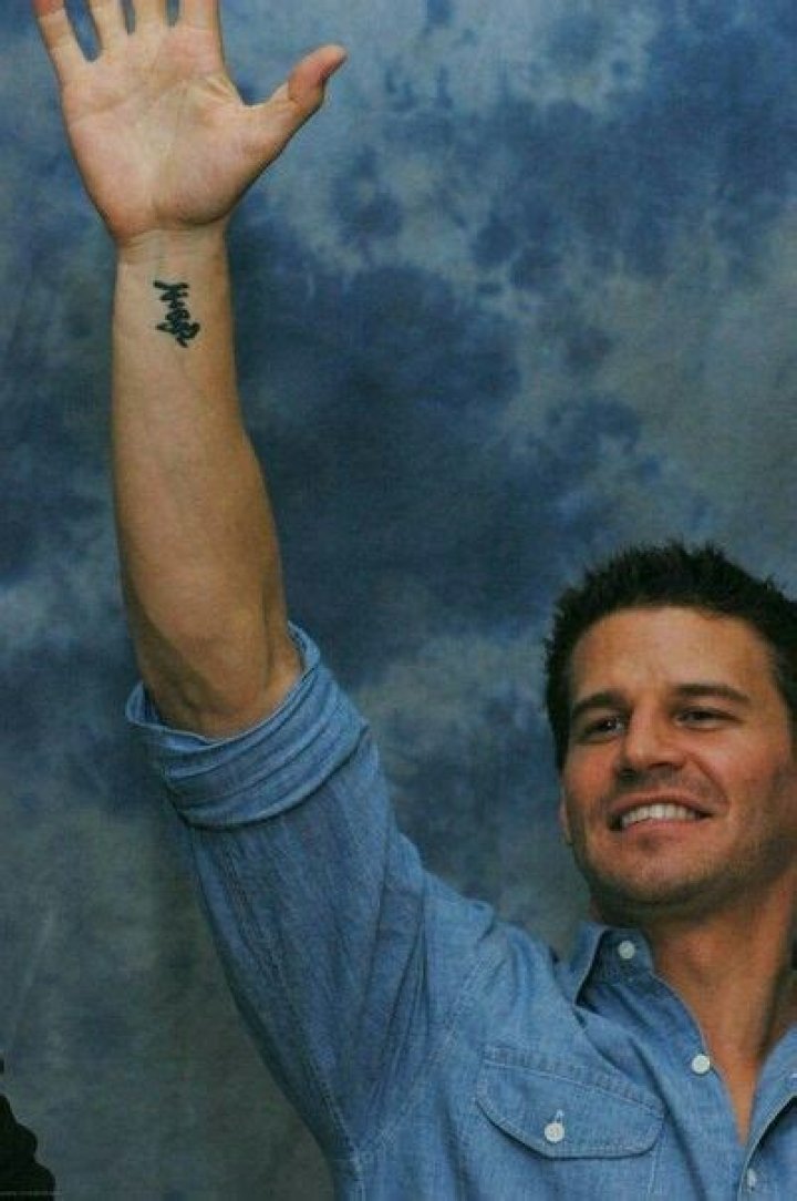 David Boreanaz Wrist Tattoo / Salami &eth;&curren; Totheskin Twitter / Get the