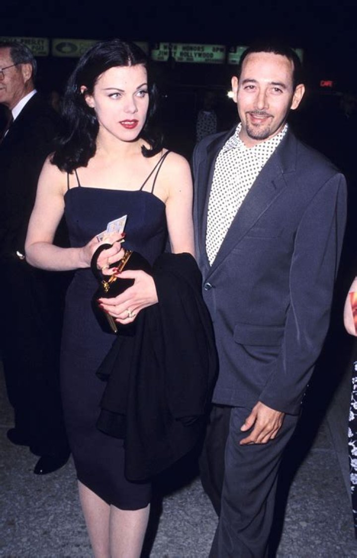 Debi Mazar and Paul Reubens (PeeWee) peewee debimazar Paul Reubens