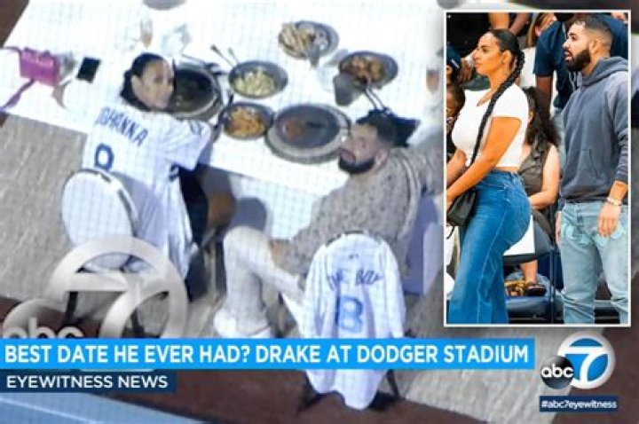 Drake rents out Dodger Stadium for date with Johanna Leia