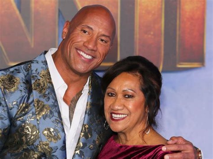 Dwayne Johnson and his mother The Rock Dwayne Johnson, Rock Johnson