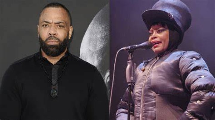 Erykah Badu with Rapper DOC and their daughter Puma born 2004. Erykah