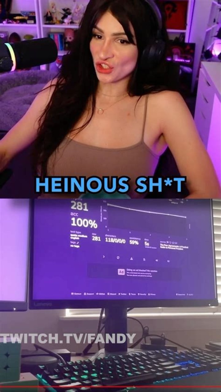 Fandy nude big tits twitch streamer onlyfans videos