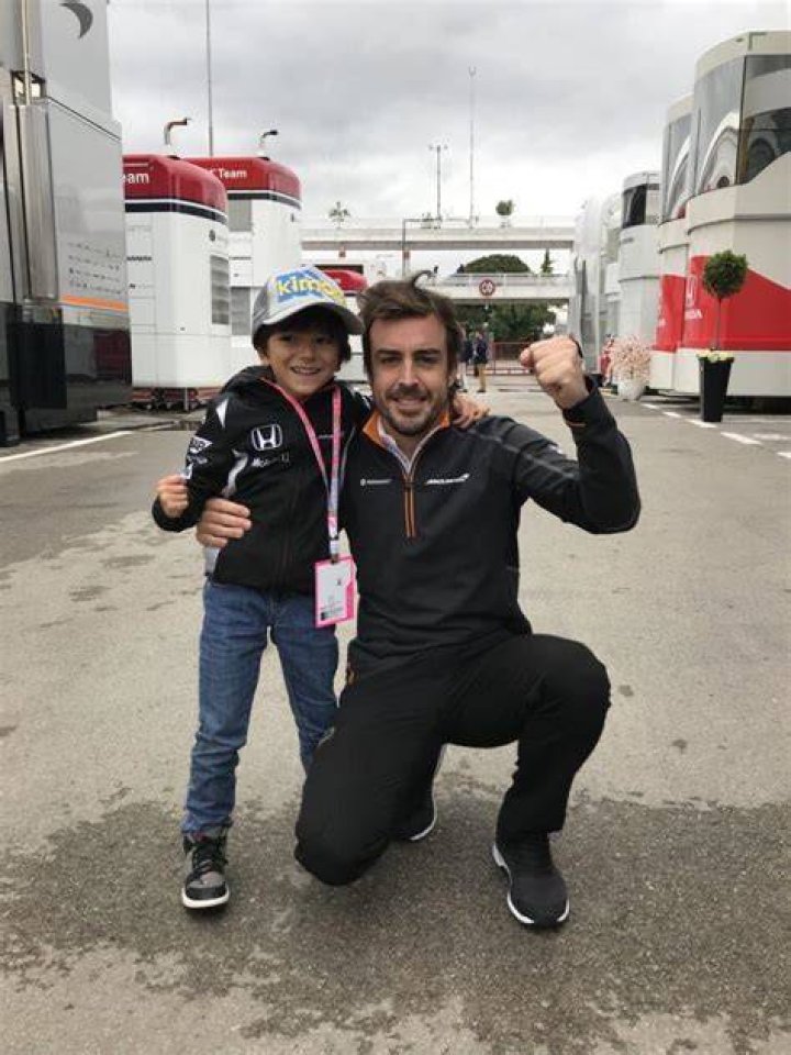 Fernando Alonso children Does Fernando Alonso have kids?