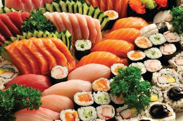 FileAssortment of sushi, May 2010.jpg Wikimedia Commons