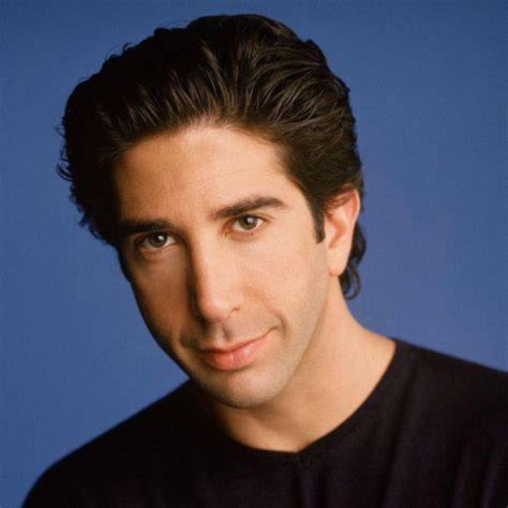 Friends star David Schwimmer shows off his family in rare red