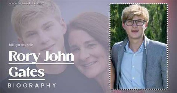 Full biography of Rory John Gates Bill Gates' only son DNB Stories