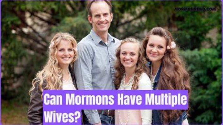 How many wives can Mormons have?