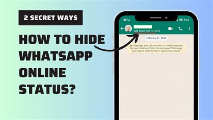 How to Hide Online Status on Whatsapp (Tips & Tricks) Free apps for