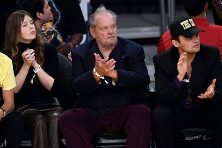 Jack Nicholson Makes Rare Public Appearance at Lakers Playoff Game Parade