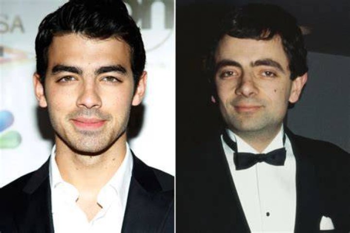 Joe Jonas + Rowan Atkinson Celeb LookAlikes