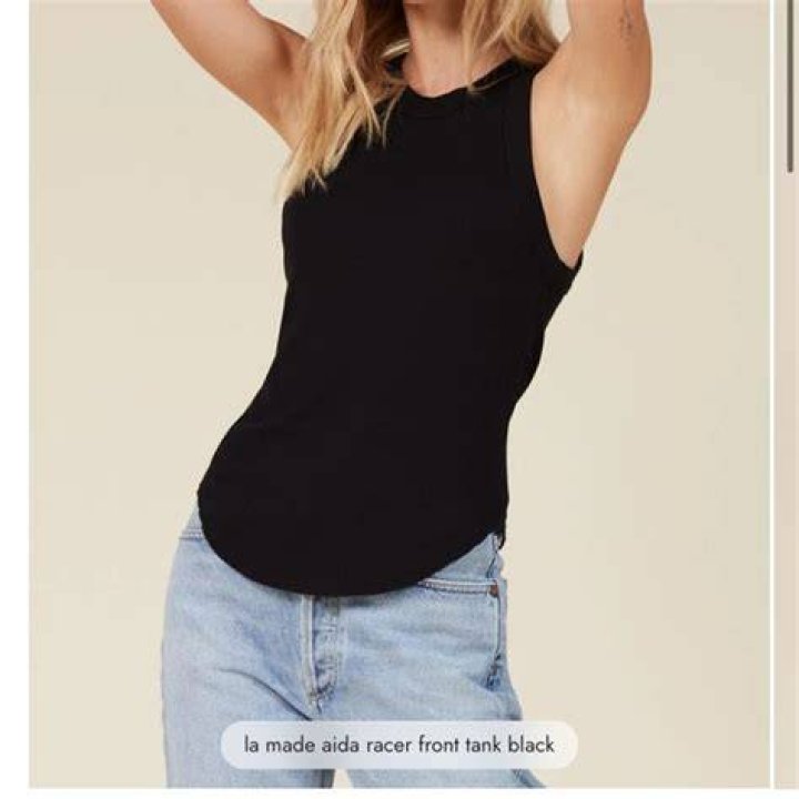 LA Made Aida Racer Tank ELLA JAYMS
