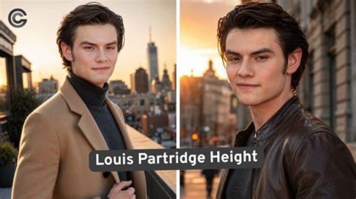 Louis Partridge Height