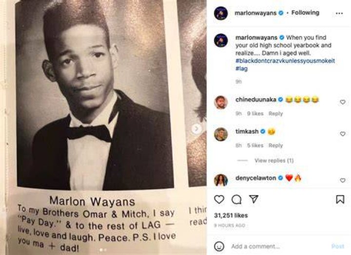 Marlon Wayans Shares Throwback Photo with Brother Shawn as He Pays