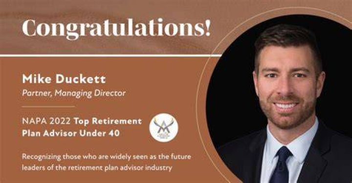 Michael Duckett National Association of Plan Advisors