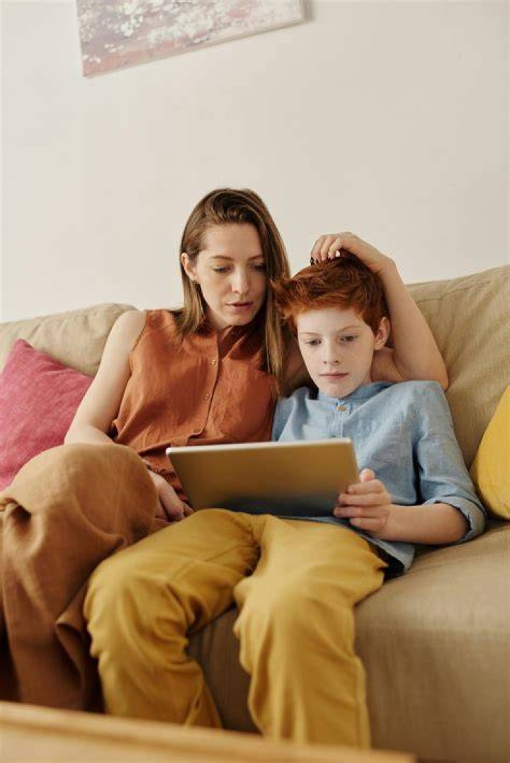 Mom and son stock photo. Image of caucasian, cheerful 11191534