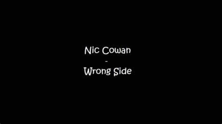 Nic Cowan Wrong Side Lyrics Genius Lyrics