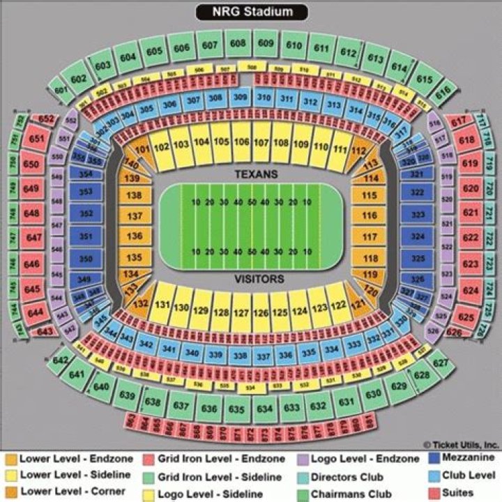 Nrg Seating Chart Taylor Swift