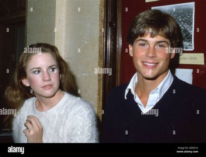 Rob Lowe et Melissa Gilbert Circa années 80 crédit Ralph Dominguez