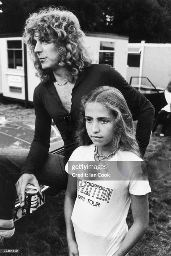 Robert Plant with daughter Carmen John Paul Jones, John Bonham, Jimmy