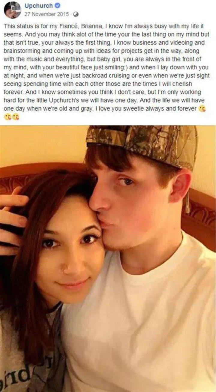 Ryan Upchurch and Brianna Vanvleet relationship, family, dating history