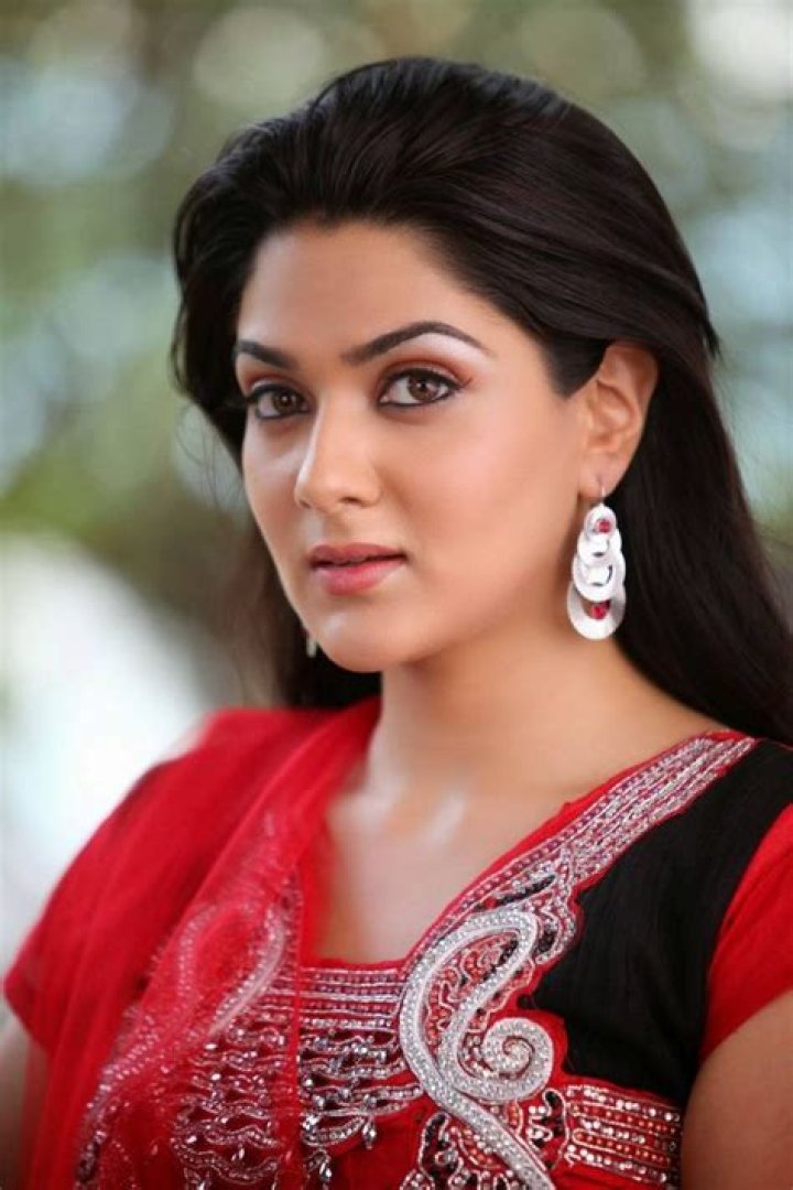 Sakshi Chaudhary Smiling Face Stills In Red Dress Actress Album
