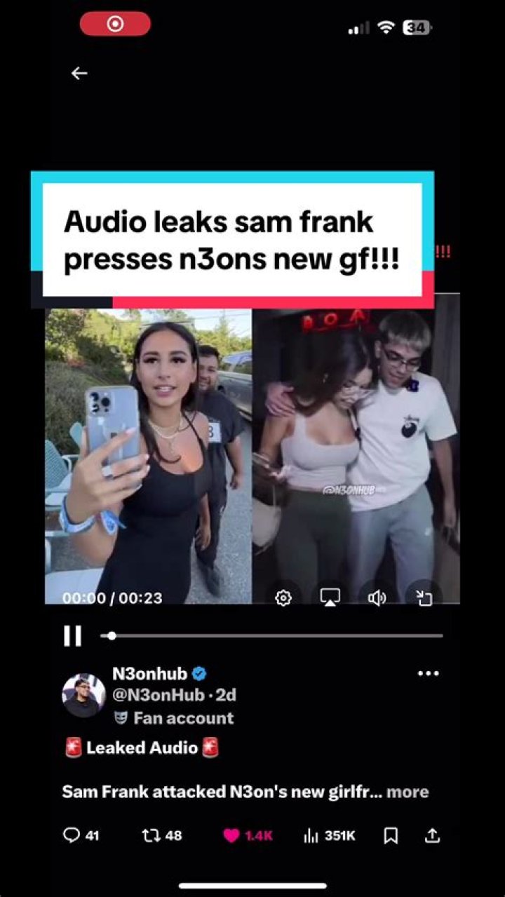 Sam Frank Leaked Video TikTok Scandal And Controversy