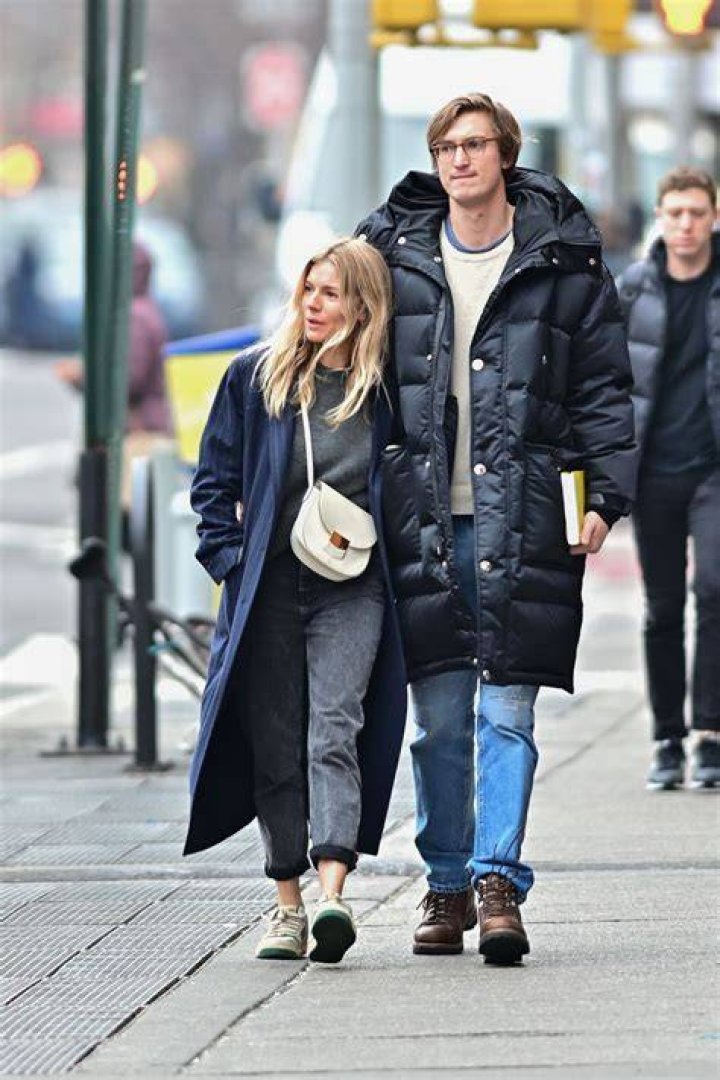 SIENNA MILLER and Lucas Zwirner Out in New York 02/04/2020 HawtCelebs