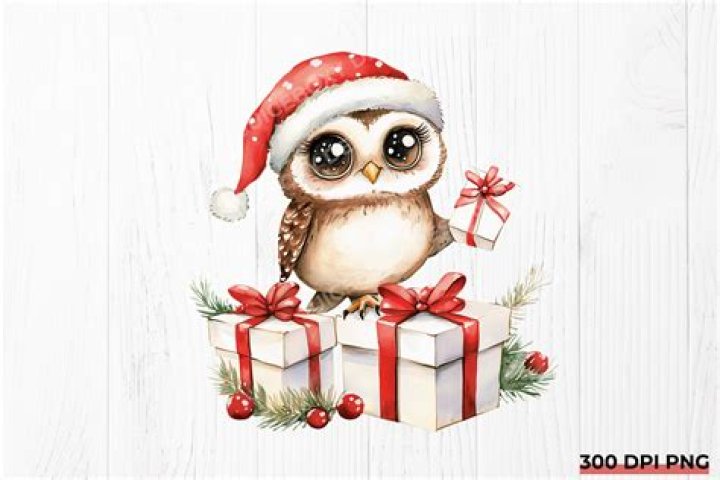 Small Festive Owl Festive, Owl, Arts And Crafts, Bird, Animals