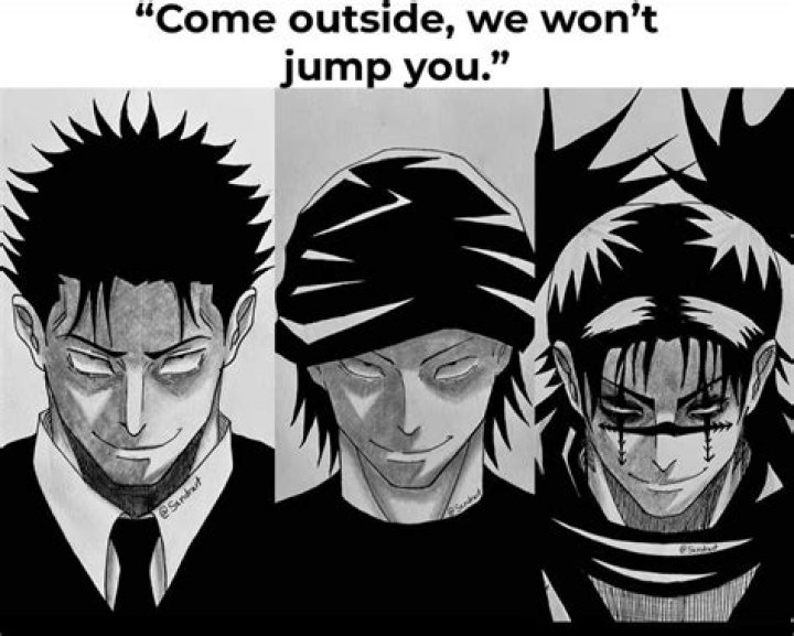 Some outside, we won't jump you" memes r/Jujutsufolk