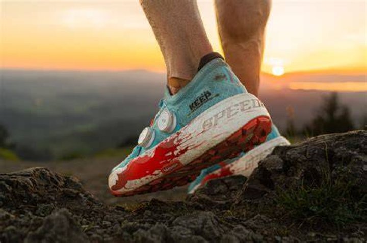 Speedland Creates BloodSplattered Trail Running Shoes for Pro Hunter