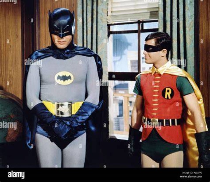 TV Batman Adam West is quite a joker
