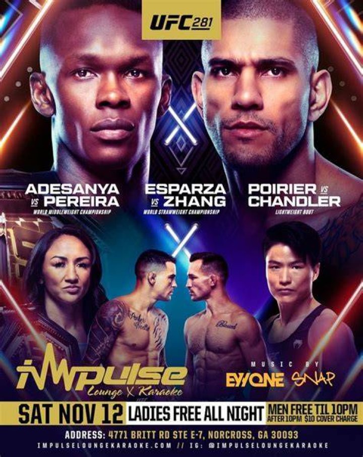 UFC 286, Impulse Lounge & Karaoke, Norcross, March 18 2023 AllEvents.in