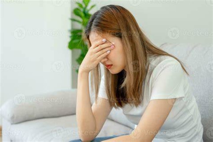 Unhappy Girlfriend Disappointed by Her Engagement Ring Stock Photo