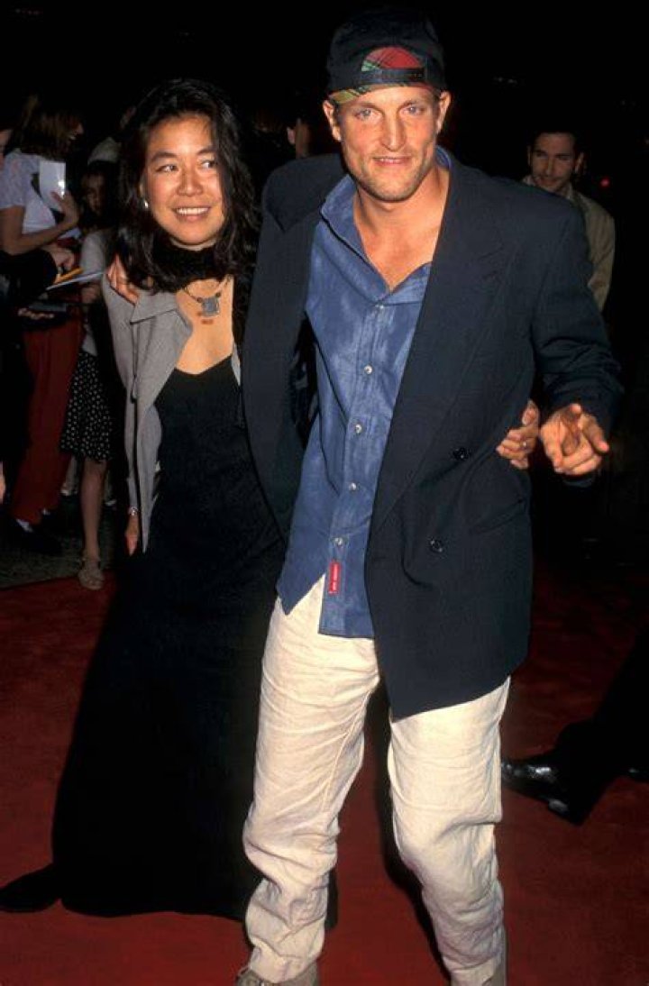 Woody Harrelson and wife at the World Premiere of THE HUNGER GAMES