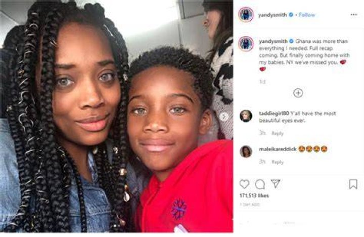 Yandy Smith Is Twinning With Her Son Omere In This Adorable Photo Essence